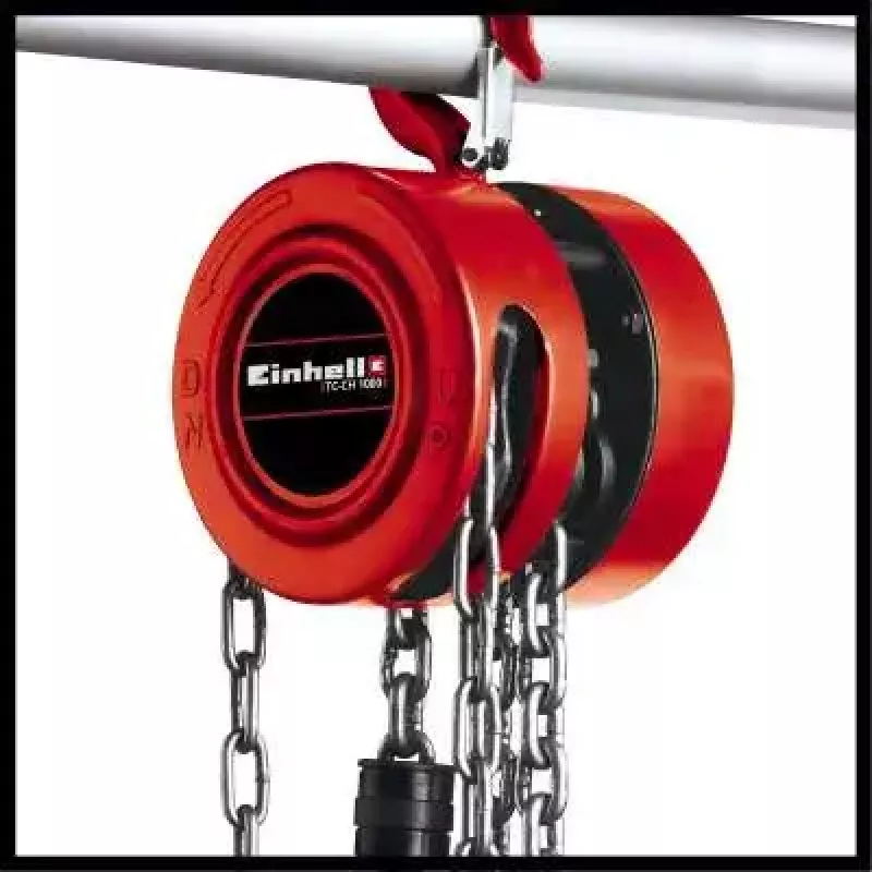 Chain hoist Einhell TC-CH 1000 1000 kg 2.5 m Red Silver