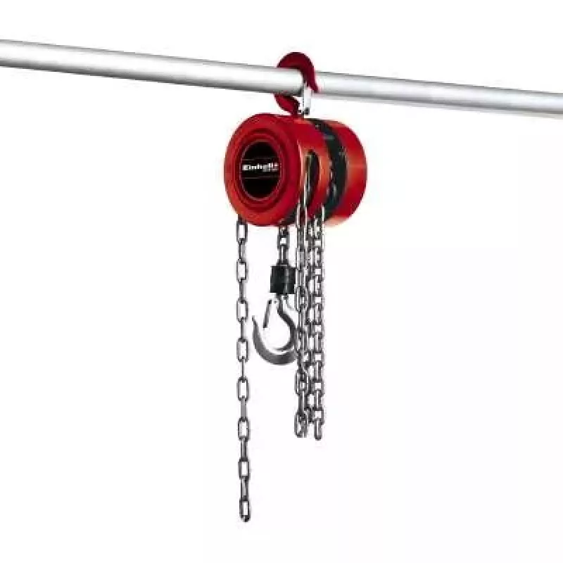 Chain hoist Einhell TC-CH 1000 1000 kg 2.5 m Red Silver