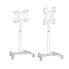 Signage Display Mount Hagor 1983 139.7 cm (55 inch) Black