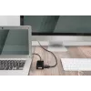 DIGITUS ASSMANN DisplayPort converter cable, DP - HDMI+DVI+VGA M-F/F/F, 20cm 3 in 1 Multi-Media cable, CE, Black