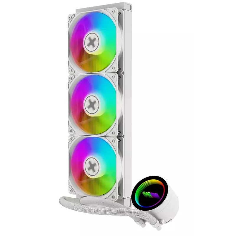 Liquid cooling kit Xilence XC998 12 cm White Ceramic bearing
