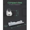 Straight cable tray ICY BOX IB-EWA100W-CM White 125mm width