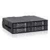 SSD enclosure Icy Dock ToughArmor MB699VP-B V3 4 drives 2.5 inch PCIe