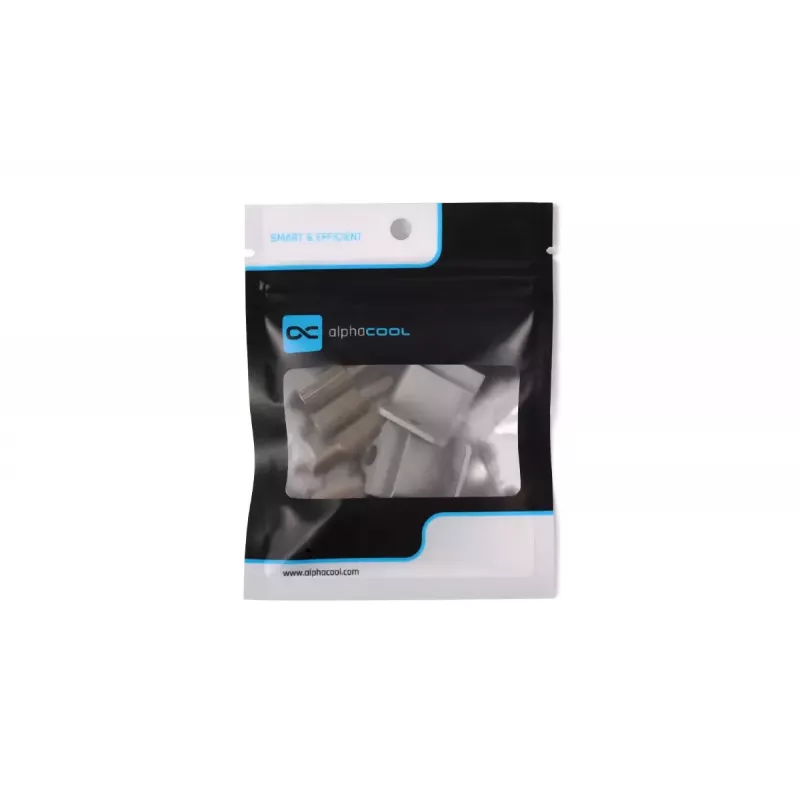 Mounting kit Alphacool 13538 Aluminium Silver 19.8x19x20mm