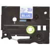 Label tape Brother TZe535 12mm White on Blue