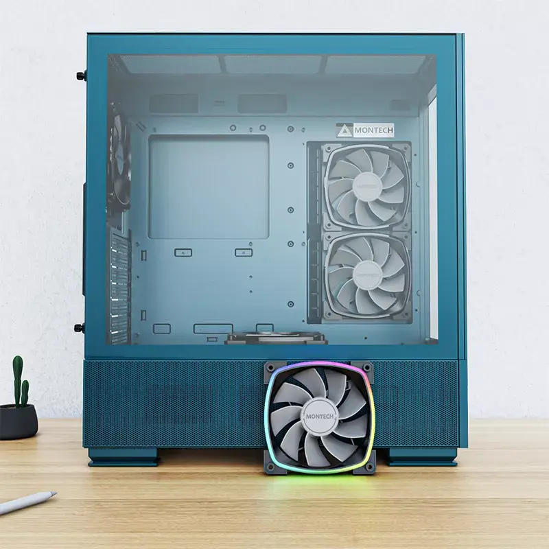 PC Case Montech SKY TWO Midi Tower Blue