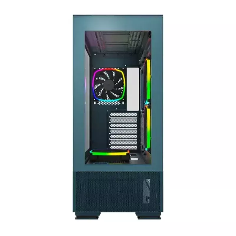 PC Case Montech SKY TWO Midi Tower Blue
