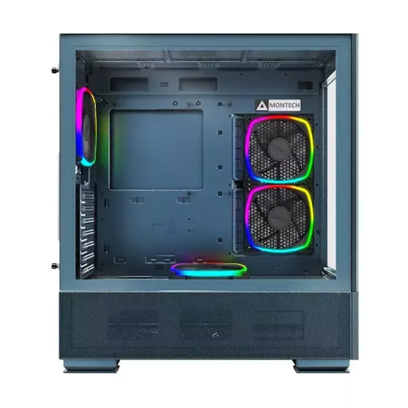 PC Case Montech SKY TWO Midi Tower Blue