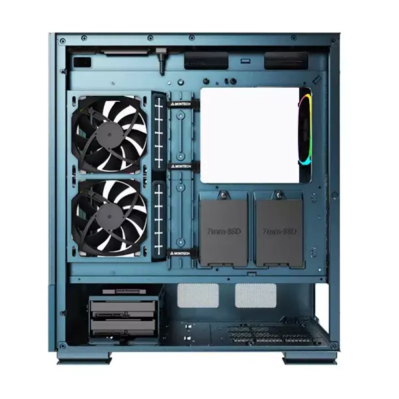 PC Case Montech SKY TWO Midi Tower Blue