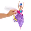 Barbie Dance and Flutter Doll with 2-in-1 Transformation from Dancer to Butterfly, Purple Hair