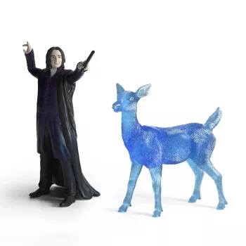 Figurine set Schleich Professor Snape & Patronus, model 1253938, multicolour