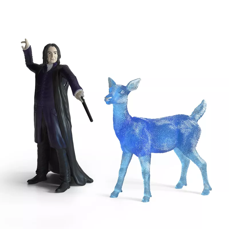 Figurine set Schleich Professor Snape & Patronus, model 1253938, multicolour