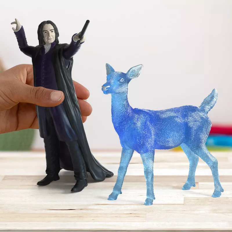Figurine set Schleich Professor Snape & Patronus, model 1253938, multicolour