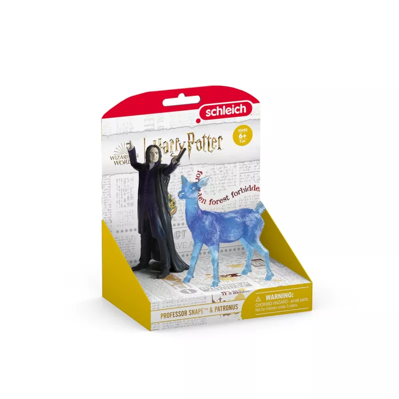 Figurine set Schleich Professor Snape & Patronus, model 1253938, multicolour