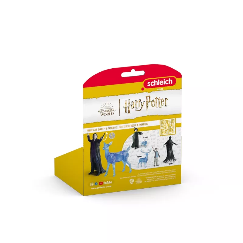 Figurine set Schleich Professor Snape & Patronus, model 1253938, multicolour