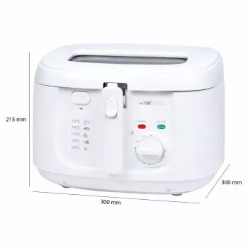 Deep fryer Clatronic FR 3771 2.5 L 1800 W White