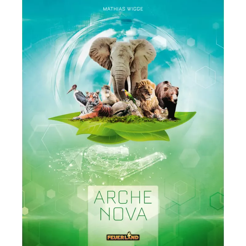 Board game Pegasus Spiele Arche Nova — Lateral thinking family game, age 14+