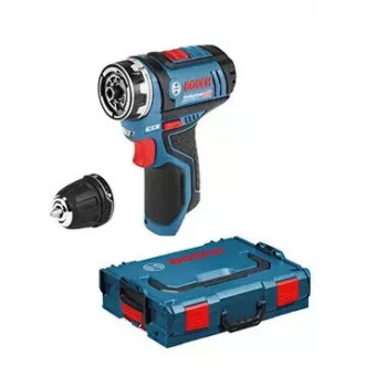 Bosch GSR 12V-15 FC Professional Keyless 600 g Black, Blue