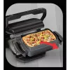 Contact Grill Tefal GC7148 — 2000W, stainless steel housing, rectangular, adjustable thermostat, grid top surface, 365×365×175 mm