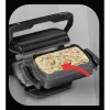 Contact Grill Tefal GC7148 — 2000W, stainless steel housing, rectangular, adjustable thermostat, grid top surface, 365×365×175 mm