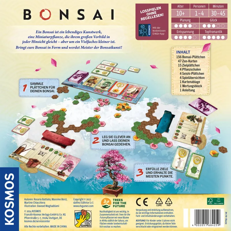 Kosmos Bonsai Board game Family