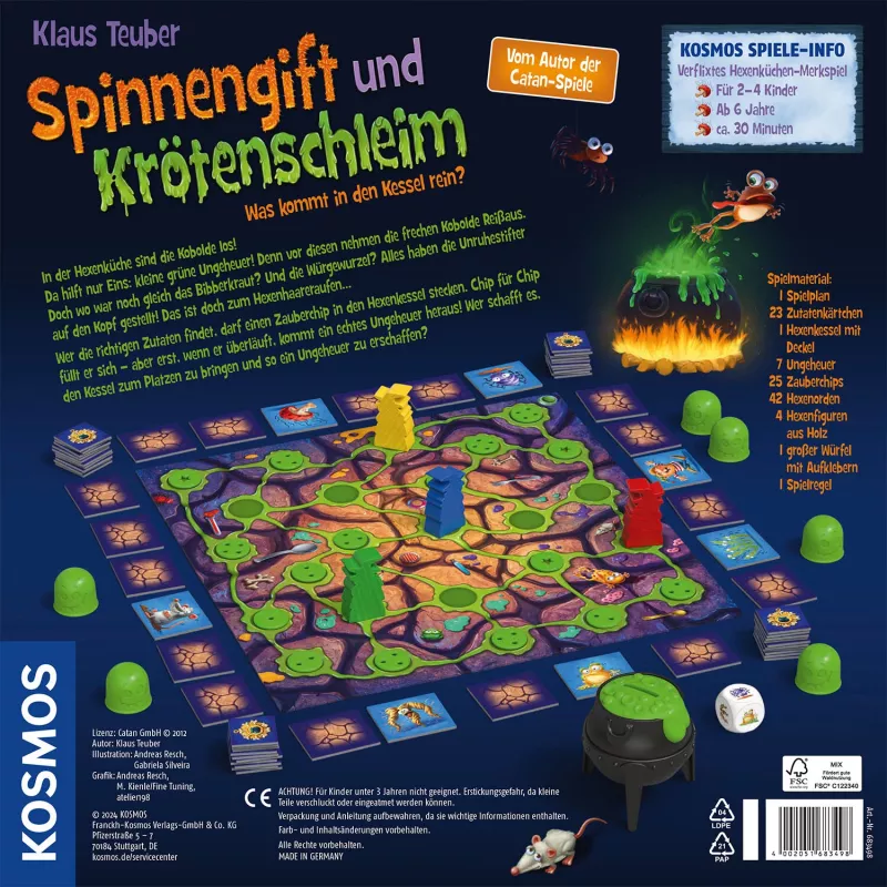Kosmos 45496913 board/card game 30 min Board game Memory