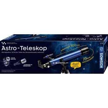 Kosmos Astro-Teleskop, Telescope, Astronomy, 12 yr(s), Black