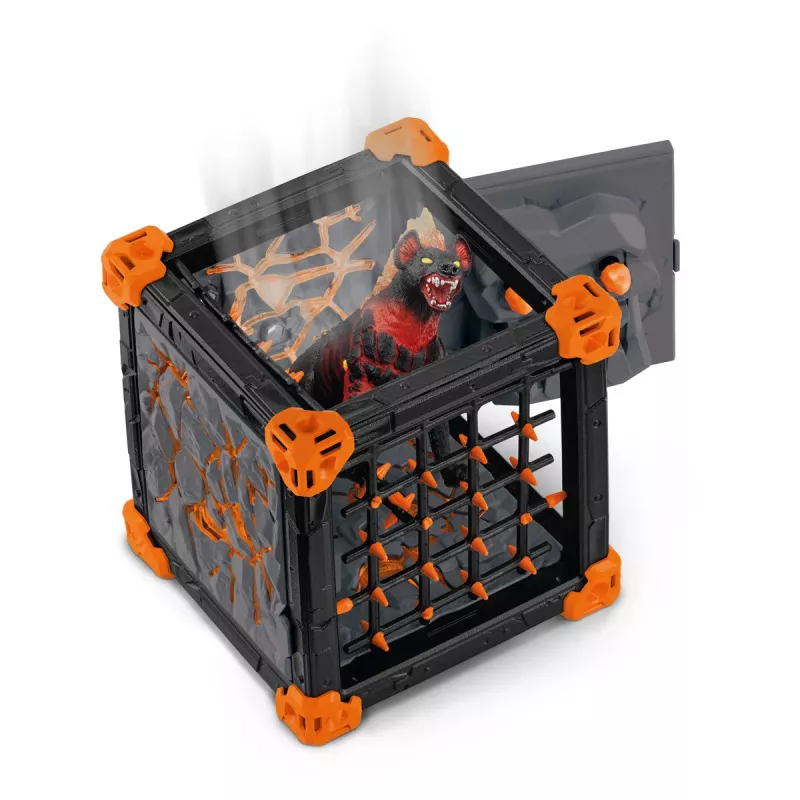 Action/Adventure Schleich BattleCave Lava Hyena Multicolour 42674