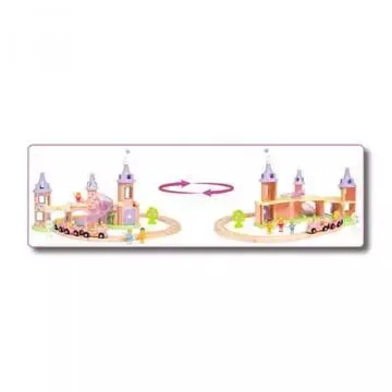 Wooden vehicle and track set Ravensburger 33312 — multicolour, for ages 3+