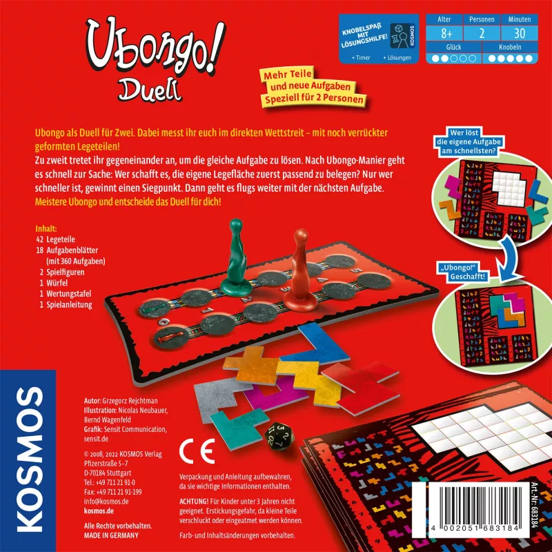 Kosmos 683184 board/card game Board game Puzzle