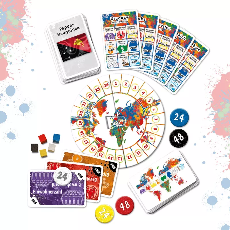 Kosmos Schätz die Welt 45 min Board game Educational