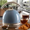 Ariete 2877 Kettle Vintage, 1,7L, Cordless, Blue, 1.7 L, 2000 W, Light Blue, Water level indicator, Cordless, Filtering