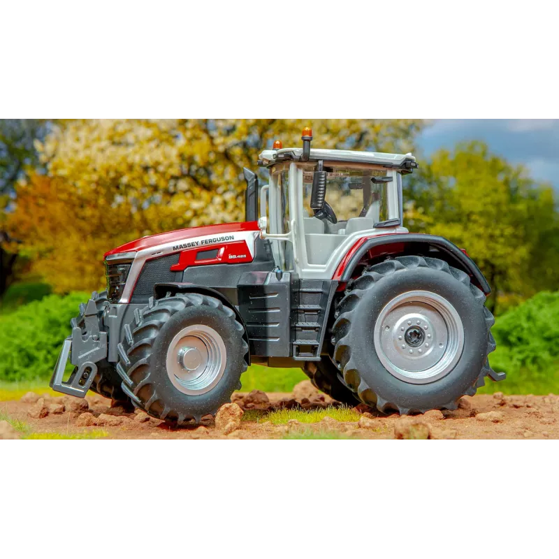 RC vehicle Siku Massey Ferguson 9S Bluetooth app control – scale model tractor, app-controlled, rechargeable