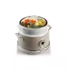 Ariete 2904 Rice Cooker - Electric Rice Cooker with ceramic bowl - Homemade Sushi - Multicooker - Vintage Line - 3.5 L - 650 W - Beige