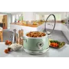Ariete 2904 Rice Cooker - Electric Rice Cooker with ceramic bowl - Homemade Sushi - Multicooker - Vintage Line - 3.5 L - 650 W - Green