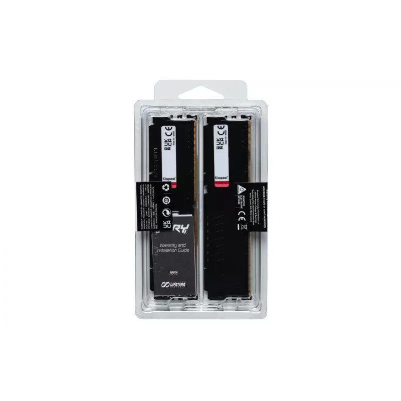 Kingston Technology FURY Beast 32GB 6000MT/s DDR5 CL30 DIMM (Kit of 2) Black EXPO