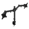 Monitor mount ENDORFY Atlas Double for 2 displays 27 inch (68.6 cm), clamp, VESA 75x75–100x100, max 8 kg per screen, black