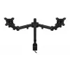 Monitor mount ENDORFY Atlas Double for 2 displays 27 inch (68.6 cm), clamp, VESA 75x75–100x100, max 8 kg per screen, black