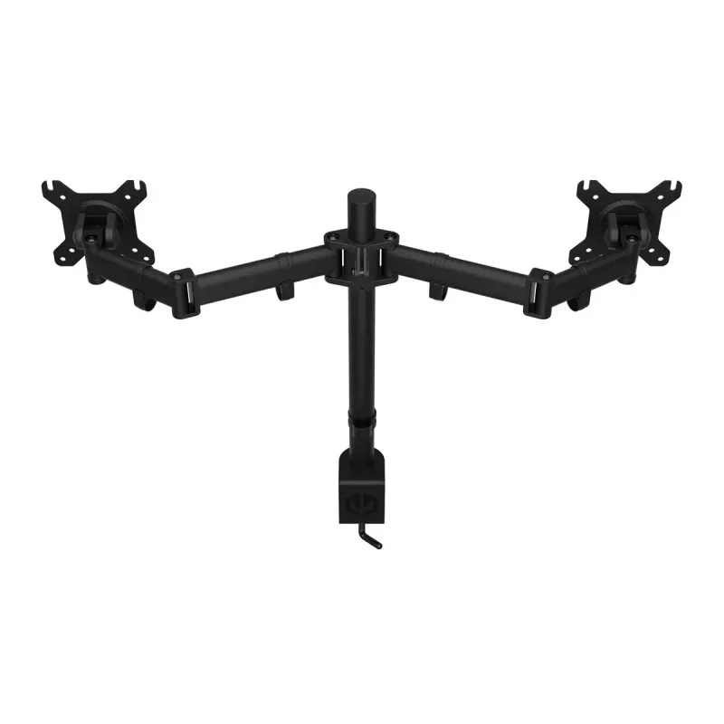 Monitor mount ENDORFY Atlas Double for 2 displays 27 inch (68.6 cm), clamp, VESA 75x75–100x100, max 8 kg per screen, black