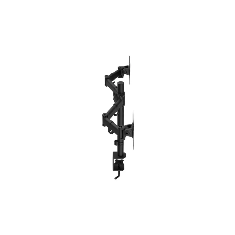 Monitor mount ENDORFY Atlas Double for 2 displays 27 inch (68.6 cm), clamp, VESA 75x75–100x100, max 8 kg per screen, black