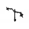 Monitor mount ENDORFY Atlas Double for 2 displays 27 inch (68.6 cm), clamp, VESA 75x75–100x100, max 8 kg per screen, black