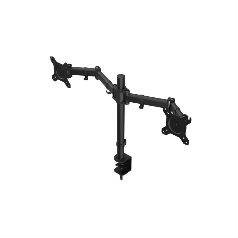 Monitor mount ENDORFY Atlas Double for 2 displays 27 inch (68.6 cm), clamp, VESA 75x75–100x100, max 8 kg per screen, black