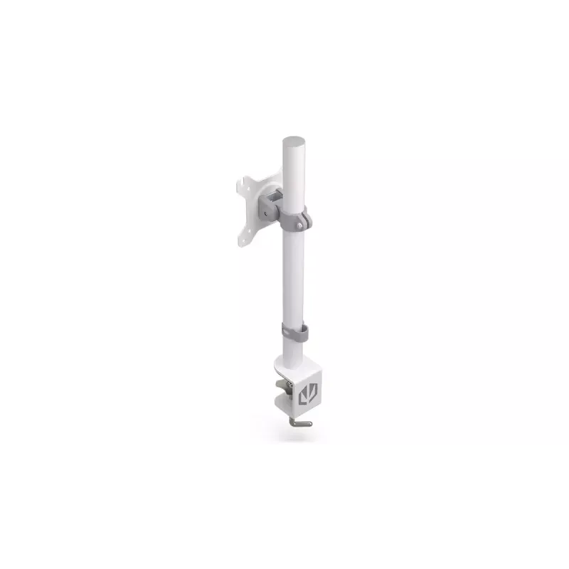 Monitor mount ENDORFY Atlas for 27 inch (68.6 cm) displays, clamp desk mount, VESA 75x75–100x100, max load 8 kg, white