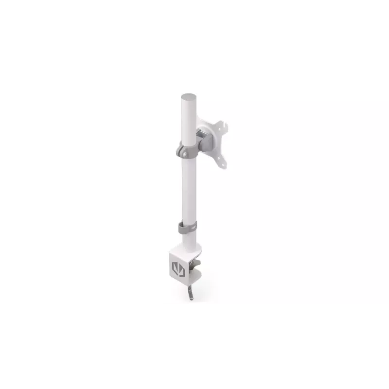 Monitor mount ENDORFY Atlas for 27 inch (68.6 cm) displays, clamp desk mount, VESA 75x75–100x100, max load 8 kg, white