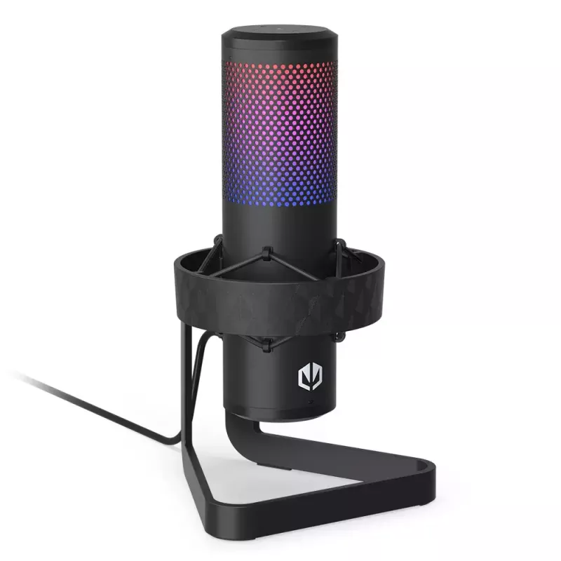 PC microphone ENDORFY AXIS Streaming — USB Type-C, 24-bit/192 kHz, 30–18,000 Hz, table stand, black