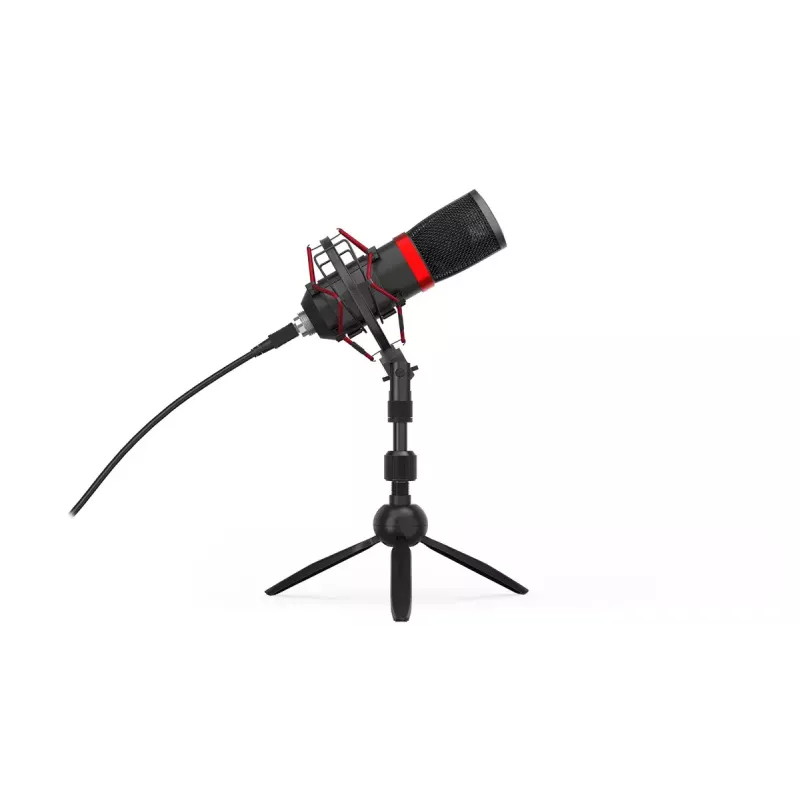 PC microphone ENDORFY Solum Streaming T — USB wired, 24-bit/48 kHz, 18–21000 Hz, table mount, headphone out, black