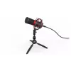 PC microphone ENDORFY Solum Streaming T — USB wired, 24-bit/48 kHz, 18–21000 Hz, table mount, headphone out, black