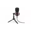 PC microphone ENDORFY Solum Streaming T — USB wired, 24-bit/48 kHz, 18–21000 Hz, table mount, headphone out, black