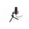 PC microphone ENDORFY Solum Streaming T — USB wired, 24-bit/48 kHz, 18–21000 Hz, table mount, headphone out, black