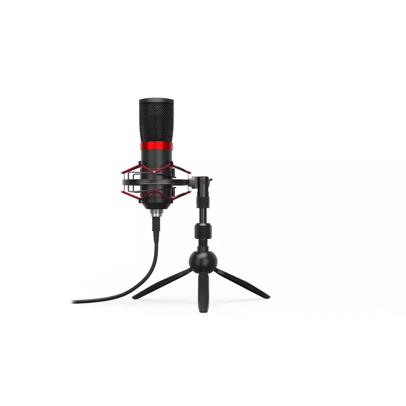 PC microphone ENDORFY Solum Streaming T — USB wired, 24-bit/48 kHz, 18–21000 Hz, table mount, headphone out, black